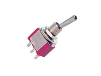 SPDT Toggle Switch ON-ON Solid 5A 120VAC / 3A 250VAC (Salecom Brand) [8013-SH]