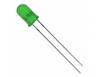 LED Diffused Dome 3mm Green [LED3100GD]