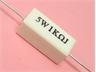 Wire Wound Cement Resistor • 5W • 560Ω • ±5% • Axial-L, Size 22x9.5x9.5mm [CRL5W 560R 5%]