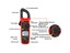 Clamp Meter Digital 600V AC/DC 400A AC Resistance 40M, FREQ:10Hz~10MHz, TEMP:-40℃~1000℃, CAP:4mf , Display Count 4000, Auto Range, Jaw Capacity 28mm, Diode, Data Hold, NCV, Auto Power Off, Continuity Test, Low Bat Indication, CATIII 300V [UNI-T UT202+]