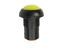 IP67 Non-Illuminated Latching Push Button Switch • Form : SPST-0-(1) • 17mm Round Black Bezel • Yellow Button • Solder-Lug [PBRL171ATLE4]