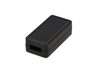 Enclosure ABS Miniature Plastic 50 x 25 x 15.5mm for USB Black (RAL 9011) IP54 [1551USB2BK]