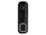 Video Doorbell 4MP 6M IR with Built-In AI, PIR Sensor for Motion Detection up to 4M, WiFi 2.4GHz, HDR, Two-Way Audio, Built-in Rechargeable Batt Li-on 6000mah, RES:2560x1440, PSU:12/24VDC, H2.64, FREQ:868MHz, Tamper Alarm, IP54 [AJAX DOORBELL BLK]