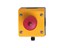 Illuminated AS-i Safety at Work Emergency-Stop Unit with Integrated AS-i Connection, 2 Safe Inputs/LED Output, M12 Connection, IP67, Category 4/PL e and SIL 3 Safety Rating. [AC010S IFM]