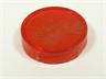 Ø18mm Red Round Translucent Sealed Lens IP65 [TS1800RD]