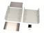 ABS Enclosure 160X160X86MM Grey Flame Retardent IP54 [1598EGY]