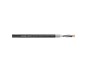 5 CORE 0,34mm Sq. Braided Screen Sensor Cable Black PUR J Jacket For M8/M12 CONN. [CAB05-0,34 PUR-SCR BK]