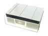 Stackable and Wall Mountable Interlocking Storage Box • 170x115x50mm • Grey [BIN 3D]