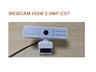 Webcam Ice White, Plug & Play, Built in Noise Reduction Mic, CMOS 2, 0MEGAPXEL Sensor, AVI Video Format, MJPG/YUV2 Output Format. Fixed Focus Lens, 96.6 Degree Angle View, USB2.0 Interface, 1.5M Cable. Compatibility -Windows Android, IOS, Linux [WEBCAM HQW 2.0MP CST]
