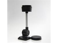 Warning Beacon IP65 LED Base - 70mm R Swivel Mounting 100mm Black. [0570TBR10KH]