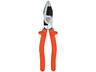 Fusion Cross Cut Plier 230mm 1000V, 60CRV Chrome Vanadium Steel, Terminal Crimping Slot, Tpe Rubber Insulated Handle Grip [MAJ ECCP110]