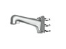 Hikvision Vertical Pole Mount Bracket, Aluminum Alloy, Steel & Stainless Steel, Platinum Grey, Adjustable Diameter from 67mm~127mm, 410.6×194×126.1mm, 2450g [HKV DS-1603ZJ-POLE-P]