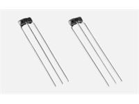 EMI suppression filter with a built-in varistor function designed to protect semiconductors from ESD surge rushes. Capacitance 130pF. 25VDC [VFR303-351AY25]