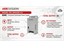 Hikvision 4CH Switch Mode Power Supply 48W, 12V 1A Per Channel 144×80x33mm [HKV DS-2FA1225-C4]