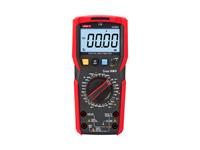 Digital Multimeter 1000V ACDC, 20A ACDC, TRUE RMS, Display Count:6000, RES:60MΩ, CAP:100mF, FREQ:10MHz, TEMP:-40℃~1000℃, Live Wire Test, Dual Range NCV Test, Flashlight, Transistor hFE, Diode/continuity Test, Audio Visual Alarm, Data Hold [UNI-T UT89X]