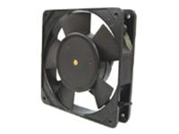 Hi Speed AC Fan • 115V • 120x120x26mm • Aluminium Painted Black • 2400 / 2900RPM [FANAC115120-26]