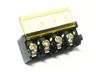 10mm Barrier Terminal Block Closed Top • 4 way • 20A – 300V • Straight Pins • Black [XY950-4P-C]