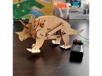 Mechanical Triceratops [EDU-TOY TRICERATOPS DINOSAUR]