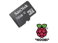 Micro SD Card 16GB Noobs (New Out Of The Box Software) Pre-Loaded for Raspberry PI [MICRO SD CARD 16GB NOOBS LOADED]