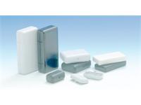 Mini Soap type Pocket Enclosure • ABS Plastic • with Rounded Corners • 80x56xx24.5mm • Black [TEKO 10006]