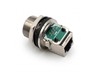RJ45 CAT6 Panel Female Waterproof Receptacle Nickel Plated Zinc Alloy, Feed Thru RJ45 [XY-MCPJ08G06-SCJ8001]