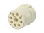 Circular Connector M23 Signal Female Crimp Insert CW- 9 Pole for 8x1mm/1x2mm Contacts - 8/20A @ 500VAC Max. [7003981102]