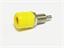 4mm Banana Socket Panel Mount [RC11 YELLOW]