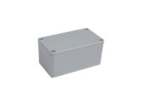 Aluminium Waterproof Enclosure, Rated IP66, Size : 115X65X55, Weight 290 g, Impact Strength Rating IK08, Box Body and Cover Fixed with Stainless Screws, Silicone Foam Seal. Good, Dustproof & Airtight Performance. Max Temperature:-40°C TO 120°C. [XY-ENC WPA12-03 MS]