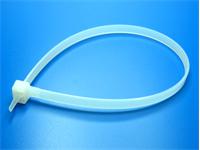 280x7.5mm White Cable Tie with Breaking Strain 65Kg/daN in pack of 100 [CBTSS75280WHT]