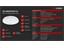 Hikvision WiFi 6 Wireless Access Point 3000Mbps, 1×2.5 Gigabit Port with PoE Input, Built-in Omnidirectional Antennas, Wi-Fi Speed:2.4 GHz:575 Mbps, 5GHz:2400Mbps, IEEE 802.3af/at PoE 12VDC 1.5A, Maximum Number of Clients:256, 220×220×39mm [HKV DS-3WAP622E-SI]