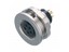 Circular Connector M9 Panel Flange Female 4 Pole Rear Mount Solder Term IP67 [09-0412-00-04]