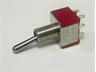 Miniature Toggle Switch • Form : DPDT-1-0-(1) • 5A-120 VAC • Solder-Lug • Standard-Lever Actuator [8012B]