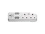 Ellies 4 Way Medium Surge Adaptor 2X16A 2X16A Euro (SANS 164-2) Sockets, 1XUSB-A, 1XUSB-C- Ports Max:5V 2.4A, 250VAC [ELLIES FEA6S]