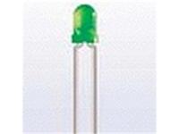 3mm Round LED Lamp • Green - IV= 60mcd • Water Clear Lens [L-934GC]