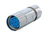 Circular Connector M23 Power Cable, Housing Female Thread Cable OD 7~12mm [7550500000]