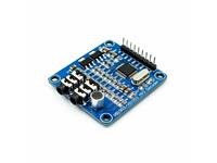 MP3 MP3+V, WMA, WAV, MIDI, SP-MIDI Decoder/Encoder Development Board. Supports MP3 and WAV Streams and Recording. [BMT VS1003B MP3 DECODER/ENCODER]