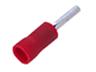 Insulated Pin Terminal Lug • 10mm Stud • for Wire Range : 0.34 to 1.57 mm² • Red [LP15000]