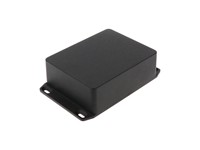 Diecast Aluminium Black 119 MM X 94 MM X 38 MM Flanged Lid [1590BBSFLBK]