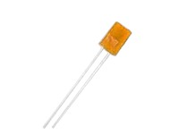 LED 5mm Diffused Round Flat Top Orange [LED5140OR]