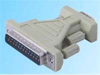 Port Adaptor • DE9-Pin Female to DB25-Pin Male • Moulded [XY-GC03A]