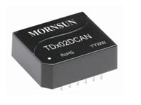 Mornsun Duplex Universal Can Isolation Transceiver Module Input = 4.5-5.5VDC 17 X 20mm Through Hole [TD502DCAN]