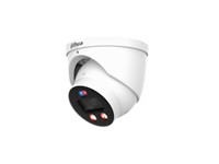 Dahua 6MP Smart Dual Light Active Deterrence Fixed-Focal Eyeball WizSense Network Camera 2.8mm Lens, 30m IR, 1/1.8"CMOS, RJ45 (10/100 Base-T), ONVIF, Built-in Mic, WDR120dB, 3D NR, Smart H.264+/H.265+, SMD4.0, 12VDC, PoE, IP67 [DHA IPC-HDW3649H-AS-PV-PRO 2.8MM]