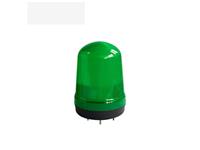 Industrial LED Tubular Multi Function Surface Mount Signal Lamp 1 layer Flasing Green with Buzzer 12 - 24VAC 100mm Ø x 136mm IP65 [CLX-OSLA2-101-Q3-G]