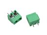 5mm Screw Clamp Low Profile Terminal Block • 2 way • 13.5A - 250V • Straight Pins • Green [CII5-2E]