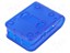 ABS Enclosure Hand Held 89.54X69.49X29.60MM Transluscent Blue For Use With Raspberry PI 3B [1593HAMPI3TBU]