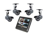 Wireless DVR Kit Includes 7 inch Colour Monitor, 4 Wireless Outdoor Cameras and Quad Splitter [XY7W4D KIT]