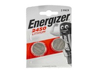 Lithium Battery 3V 620mAh (D=24.5mm x H=5mm) Weight 6.8g * Blister Pack Of 2 * [CR2450BP2 ENERGIZER]