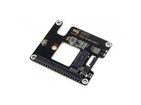 PCIE to M.2 adapter for Raspberry PI 5, Supports NVME Protocol M.2 Solid State Drive, High-Speed Reading/Writing, HAT+ Standard [WVS PCIE TO M.2 ADAPT-RASPB PI 5]