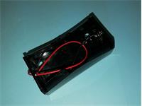 Battery Holder with Wire Leads for 1 pcs of D [UM1X1 WITH LEAD]