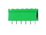 5mm Pluggable Open Ended Terminal Block • 2 way • 12A – 250V • Straight Pins • Green [CPM5-2AE]
